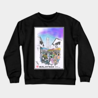 Asian Morning Market Crewneck Sweatshirt